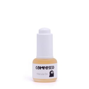 Xeno Composed Jojoba Oil: Pipettflasche mit hellgelbem Bio Marula Öl